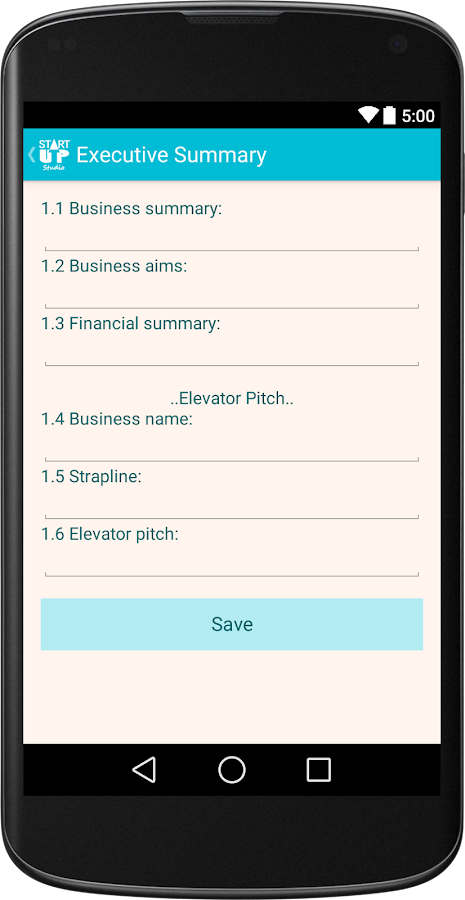    Startup Studio- screenshot  