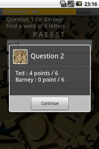 Scrabble Words Finder Screen 2