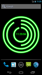 Neon Clock Live Pro Wallpaper poster 12