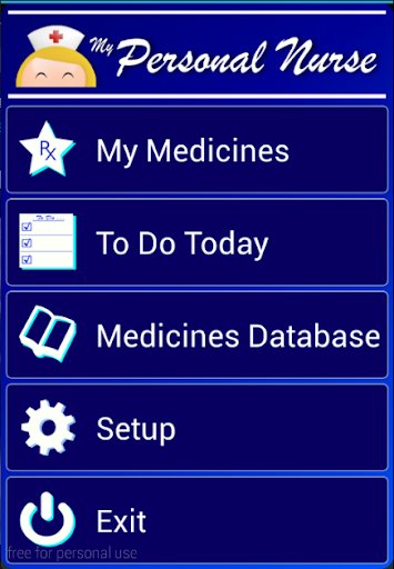 【免費健康App】MyPersonalNurse Pill Reminder-APP點子