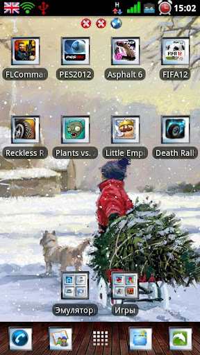 Winter Theme Go launcher EX v1.0 apk