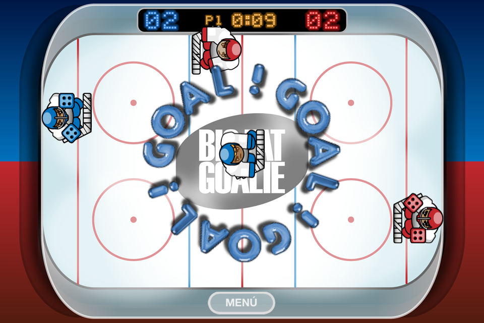 Android application Big Fat Goalie screenshort
