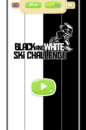 【免費體育競技App】Black & White Ski Challenge-APP點子