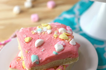 Soft and Chewy Sugar Cookie Bars