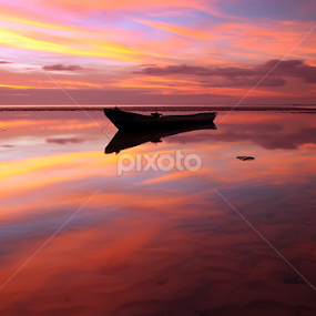 red fire surrounding by Double'u Photoworks - Landscapes Sunsets & Sunrises