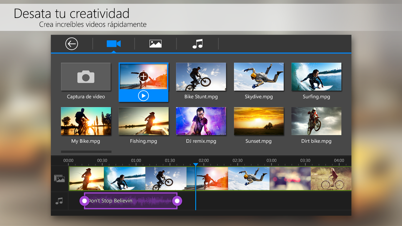   PowerDirector -Editor de Video: captura de pantalla 