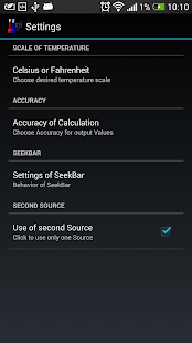 Humidity Calculator Screenshots 2