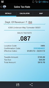 Download WA Sales Tax Rate Lookup APK for Android