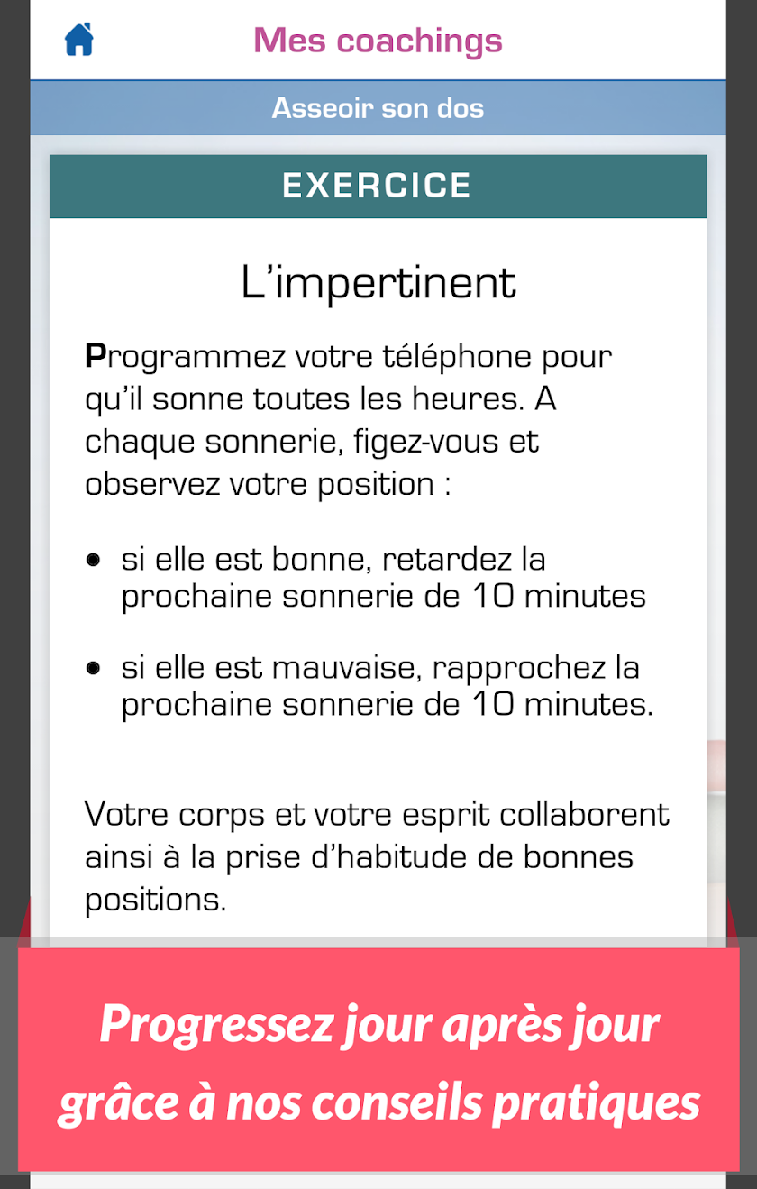 Mal de dos: soulager, prévenir Screen 3