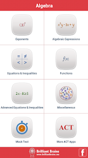 Download ACT Math : Algebra Lite APK for Android