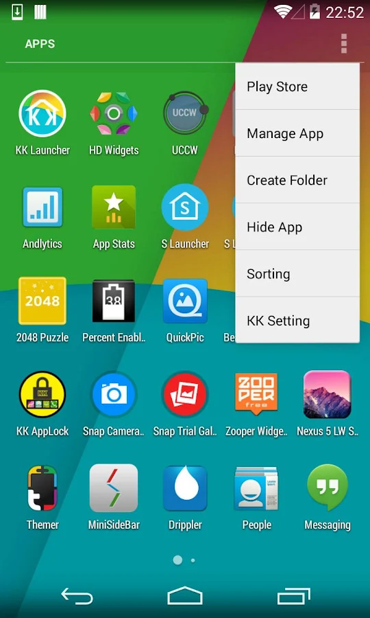 KK Launcher  (KitKat Launcher) - screenshot