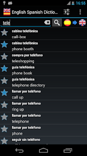 Free English Spanish dictionary APK