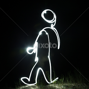 by Ben Liu - Abstract Light Painting