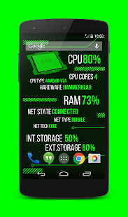 Holo Droid Free - best device info live wallpaper(圖4)-速報App
