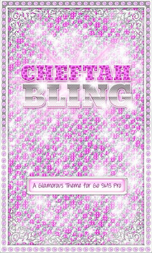 ☀ BLING Purple Cheetah SMS ☀