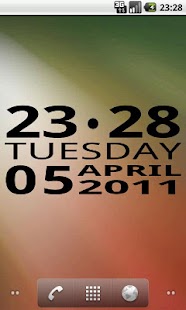 Free Bigger Clock Widget APK for Android