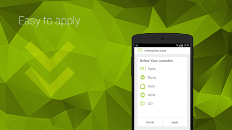 Minimalistic Icons | Green poster 14