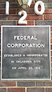 Federal Established 1918 Plaque