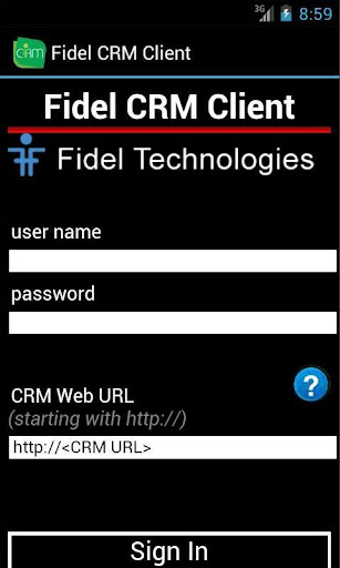 CRM Client for Android