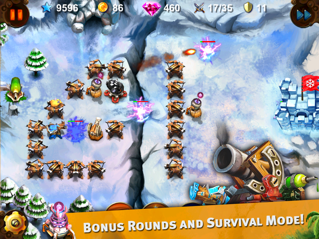   Goblin Defenders: Steel'n'Wood- หน้าจอ 