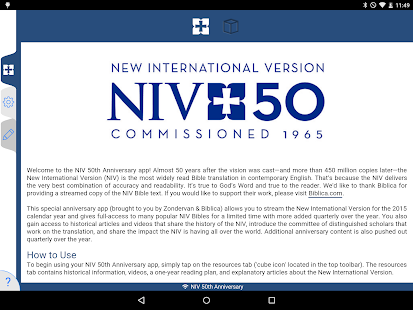 NIV 50th Anniversary Bible(圖9)-速報App