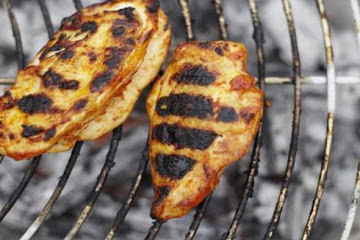 Barbecued chicken