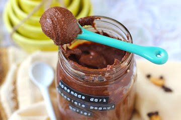 Healthy Homemade Dark Chocolate Peanut Butter