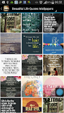 Beautiful Life Quote Wallpaper