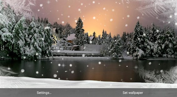 Winter Scenery LWP Screenshots 16
