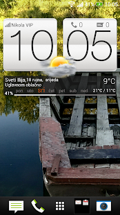 HTC Sense 5 clock weather +