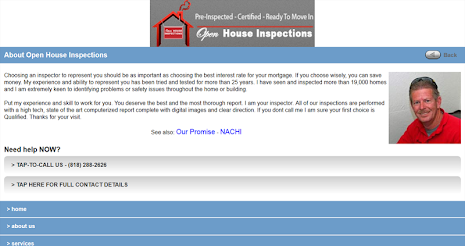 OPEN HOUSE INSPECTIONS poster 2