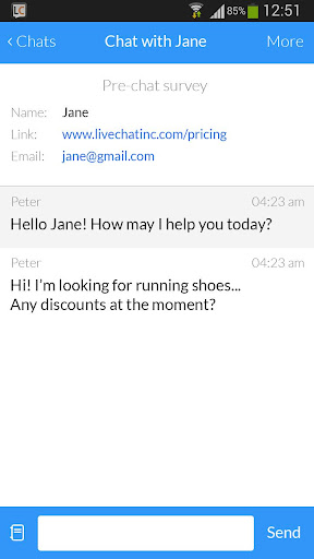 LiveChat for Android