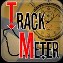 Trackmeter, track regularity. logo