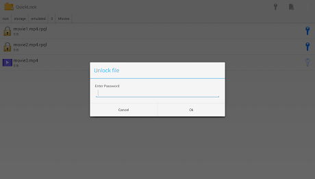 QuickLock - File Locker Free poster 17