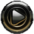 Poweramp skin Gold Glow3.10 (Paid)