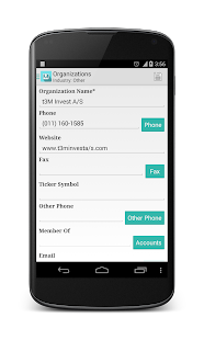 anCRM - vTiger CRM Client Screenshots 4