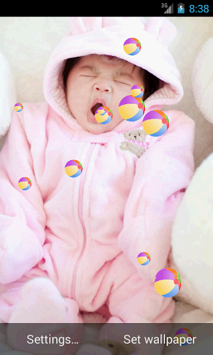 Cute Baby Live Wallpaper