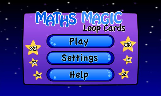 Maths Magic Loop Card