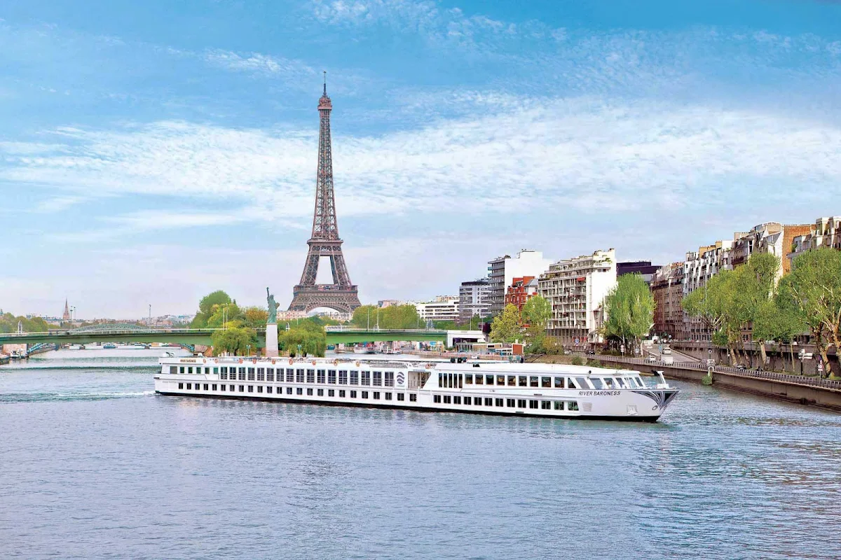 Uniworld-River-Baroness-Paris - Can you really cruise to Paris? Bien sur! Discover the iconic Eiffel Tower on a Uniworld luxury cruise to Paris aboard River Baroness.