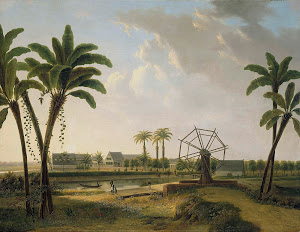 RIJKS: Willem de Klerk: View of the Coffee Plantation Marienbosch in Surinam 1876