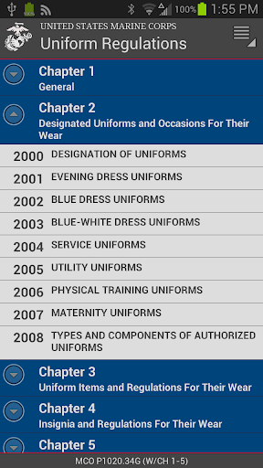 Marine Corps Uniforms
