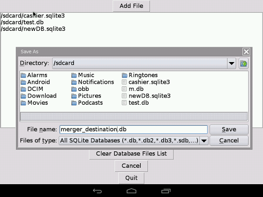 【免費工具App】Sqlite Merger Tcl/Tk-APP點子