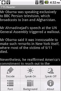 TTS Reader Lite Screenshots 1