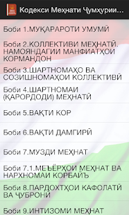 Free Кодекси мехнати ЧТ APK