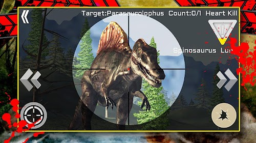 Android application Sniper Dino Mania screenshort