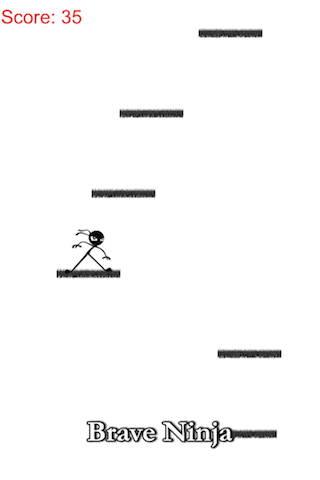 Amazing stickman ninja jump