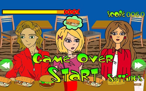 Android application Would you like fries, Pro screenshort