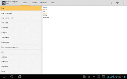 Polish<>English Dictionary poster 9