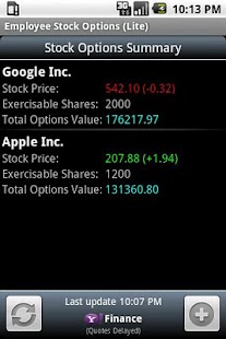 google reprice stock options for new employee 2016