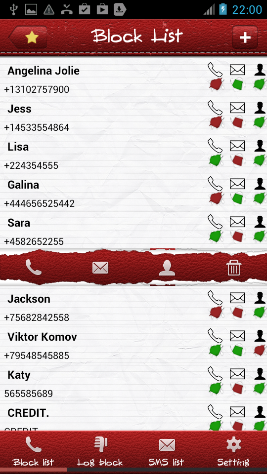 Black List Ultimate+ Screen 2